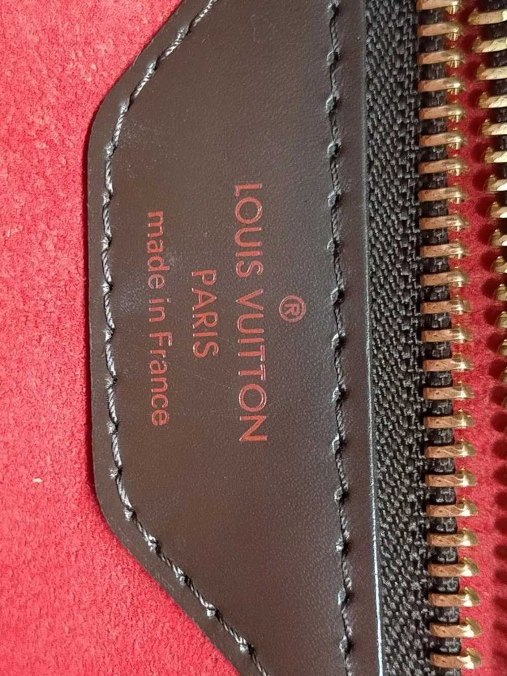 Authentic Louis Vuitton Bergamo MM Damier Ebene Canvas Satchel Crossbody - Picture 16 of 16